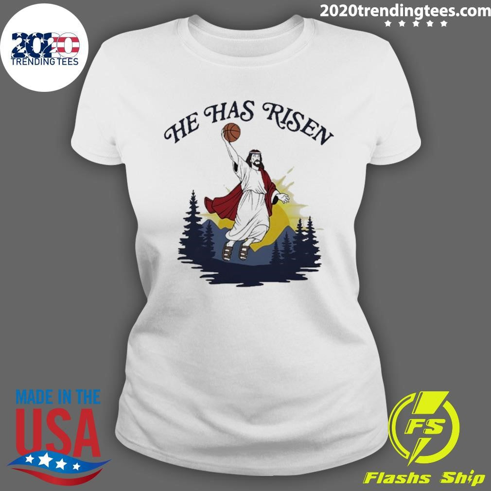 Jesus Has Risen Jordan Parody Shirt