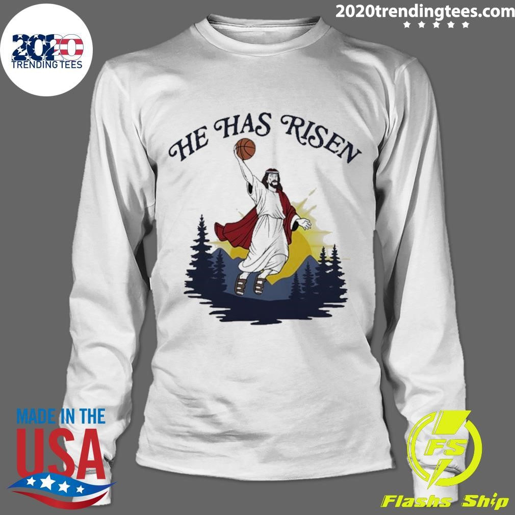 Jesus Has Risen Jordan Parody Shirt