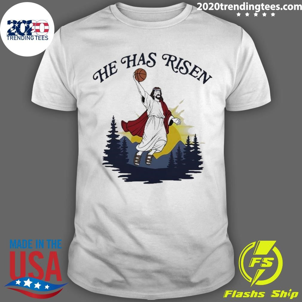 Jesus Has Risen Jordan Parody Shirt