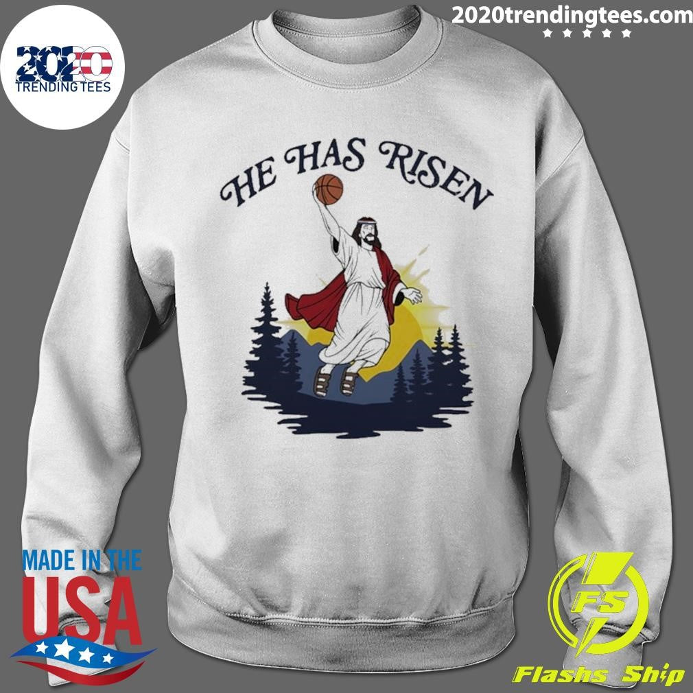 Jesus Has Risen Jordan Parody Shirt