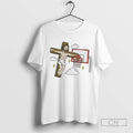 Jesus On Crosses Jump Shot