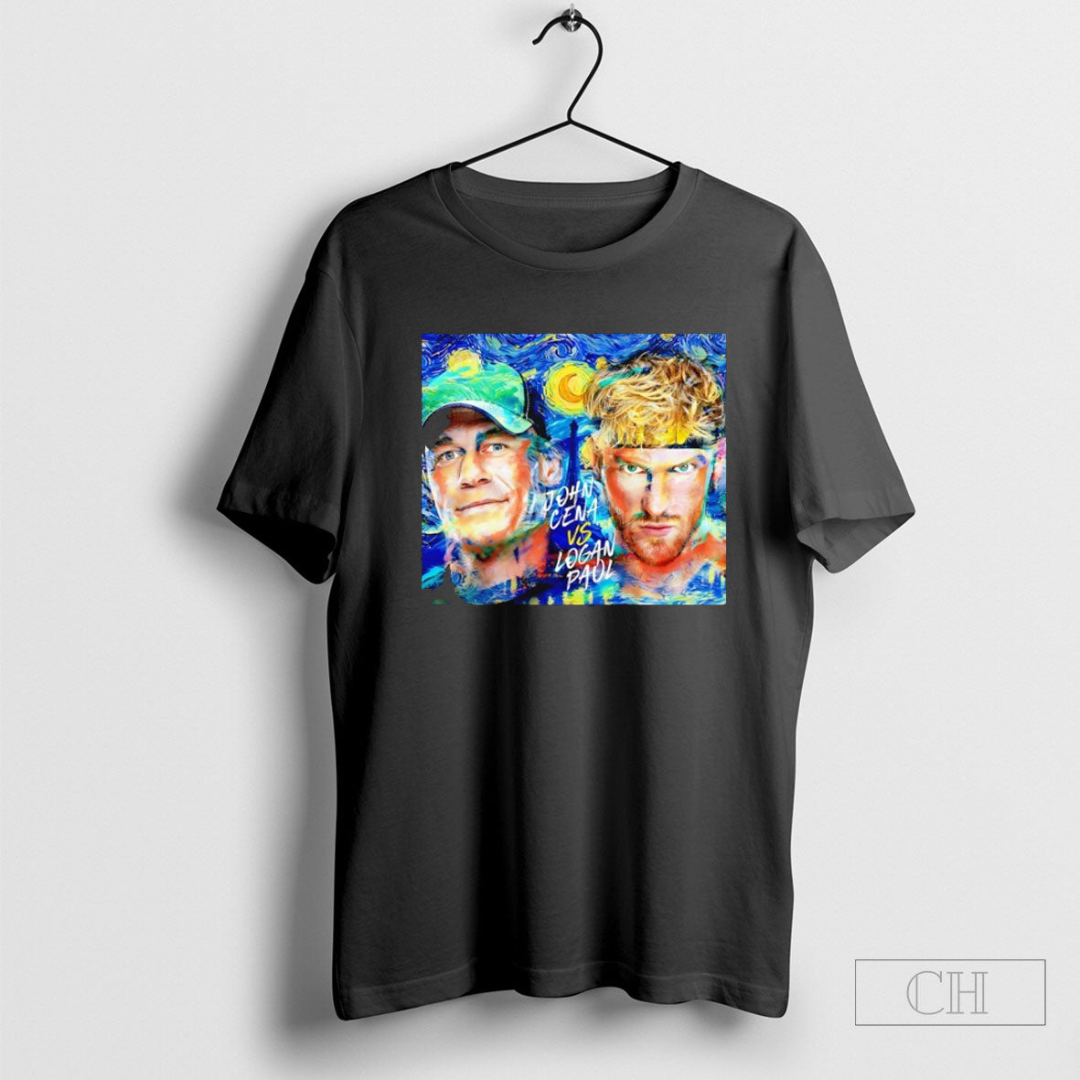 John Cena Vs Logan Paul The Starry Night Tee