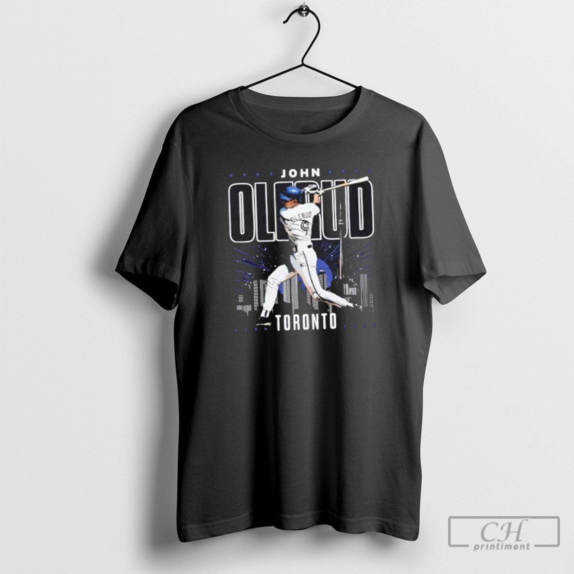 John Olerud Toronto Blue Jays Gritty Shirt Sweater