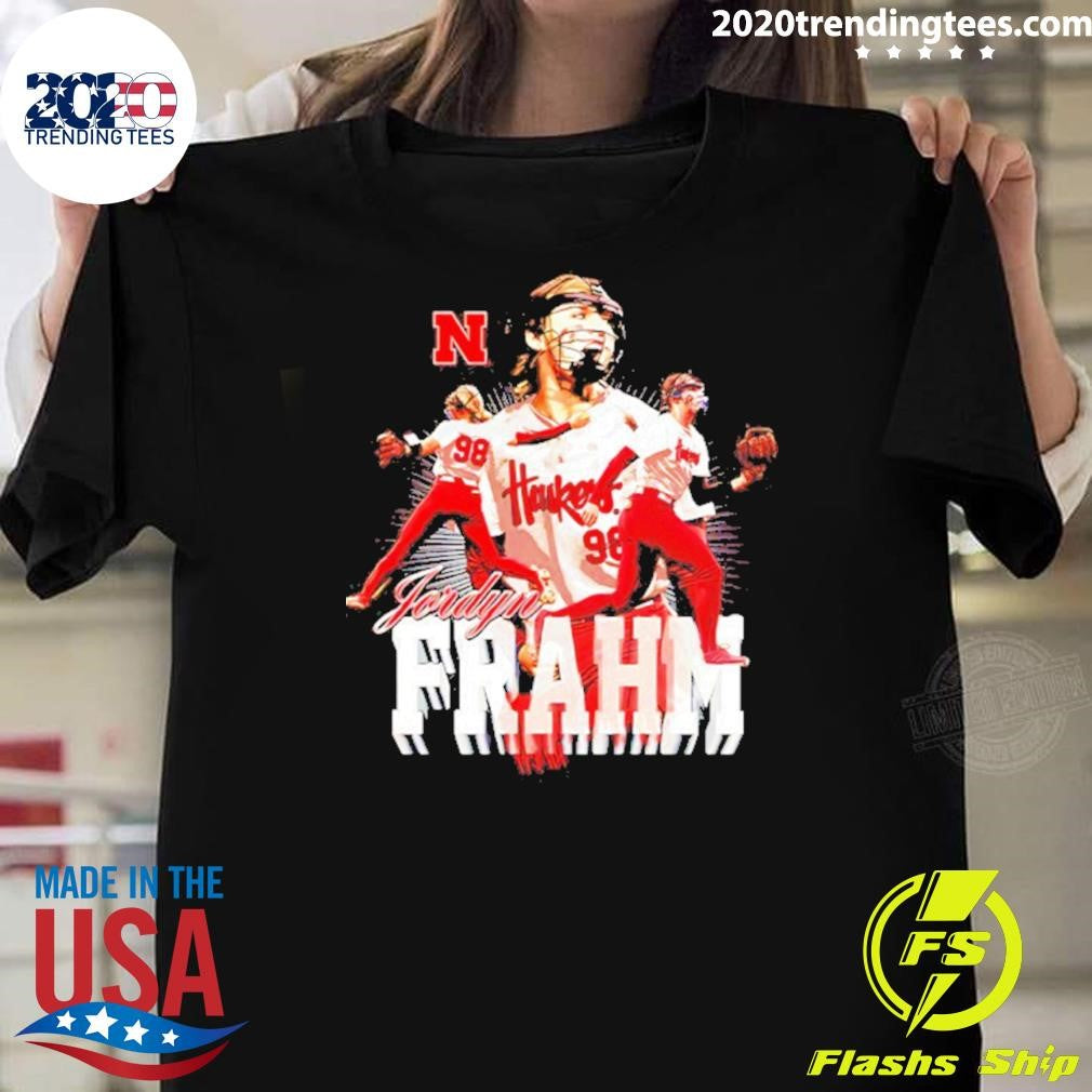 Jordyn Frahm Nebraska Cornhuskers Ncaa Softball Shirt