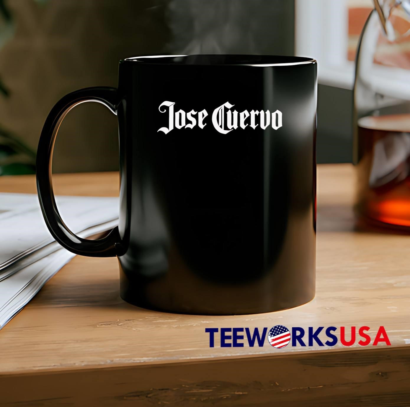 Jose Cuervo Logo Apparel Graphic Black shirt