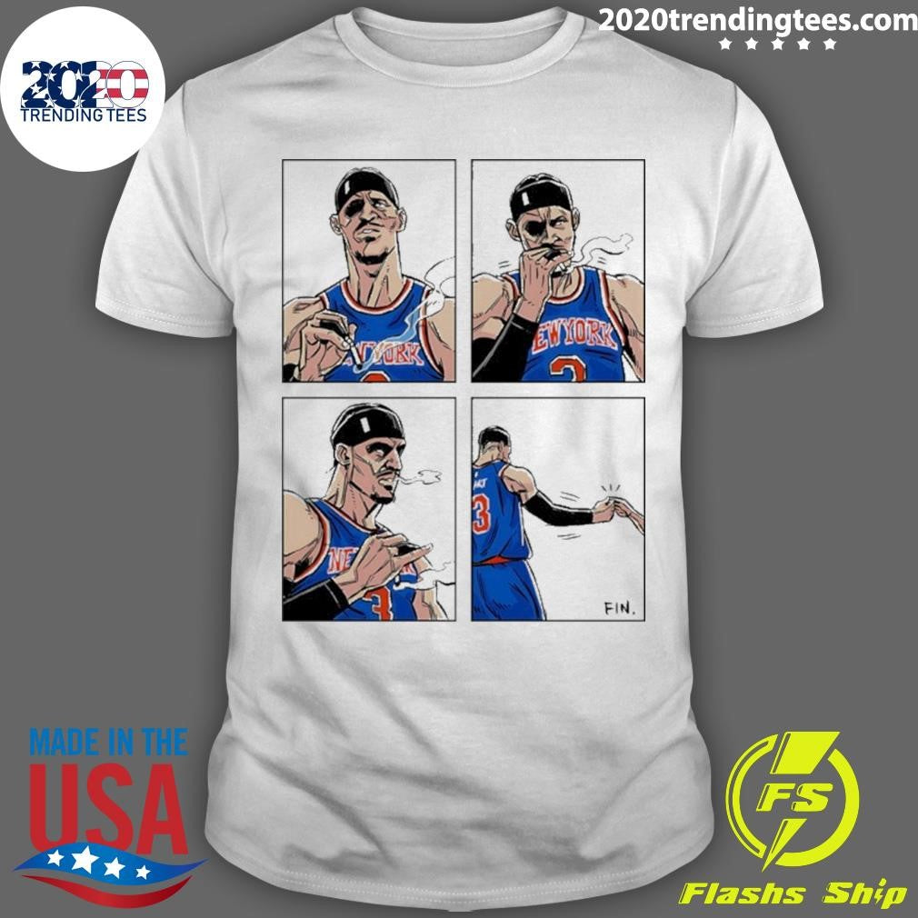 Josh Hart New York Knicks Player Comic Shirt