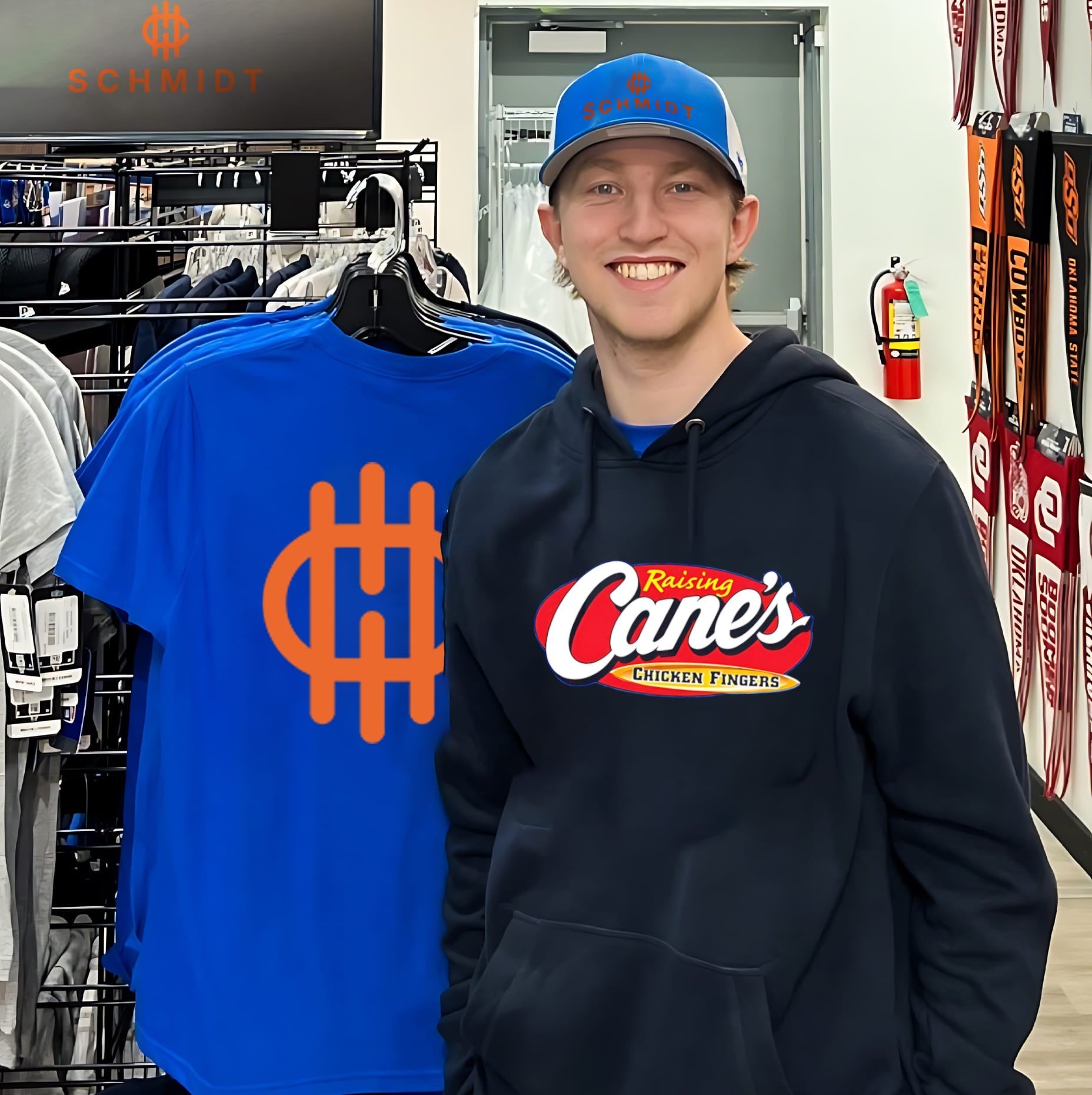 Karl Anthony Towns KAT Raising Cane’s Chicken Fingers Logo Shirt