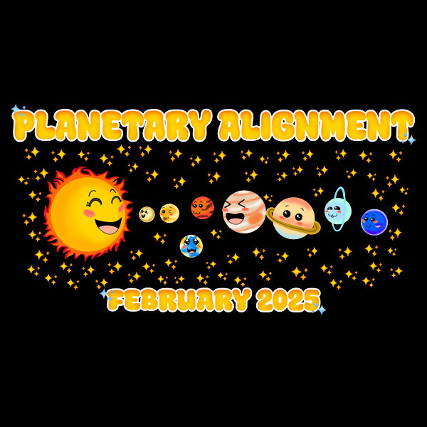 Kawaii Planetary Alignment 2025