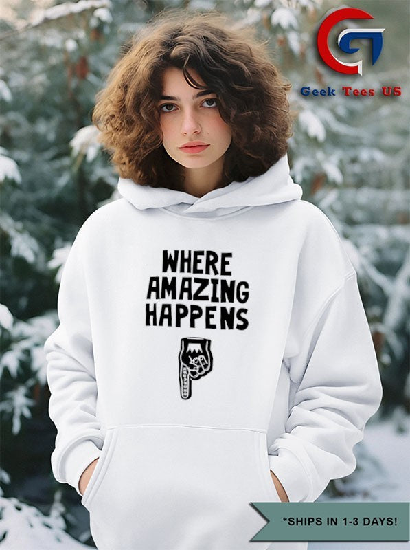 Kevin Durant where amazing happens shirt
