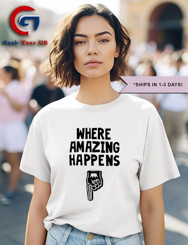 Kevin Durant where amazing happens shirt