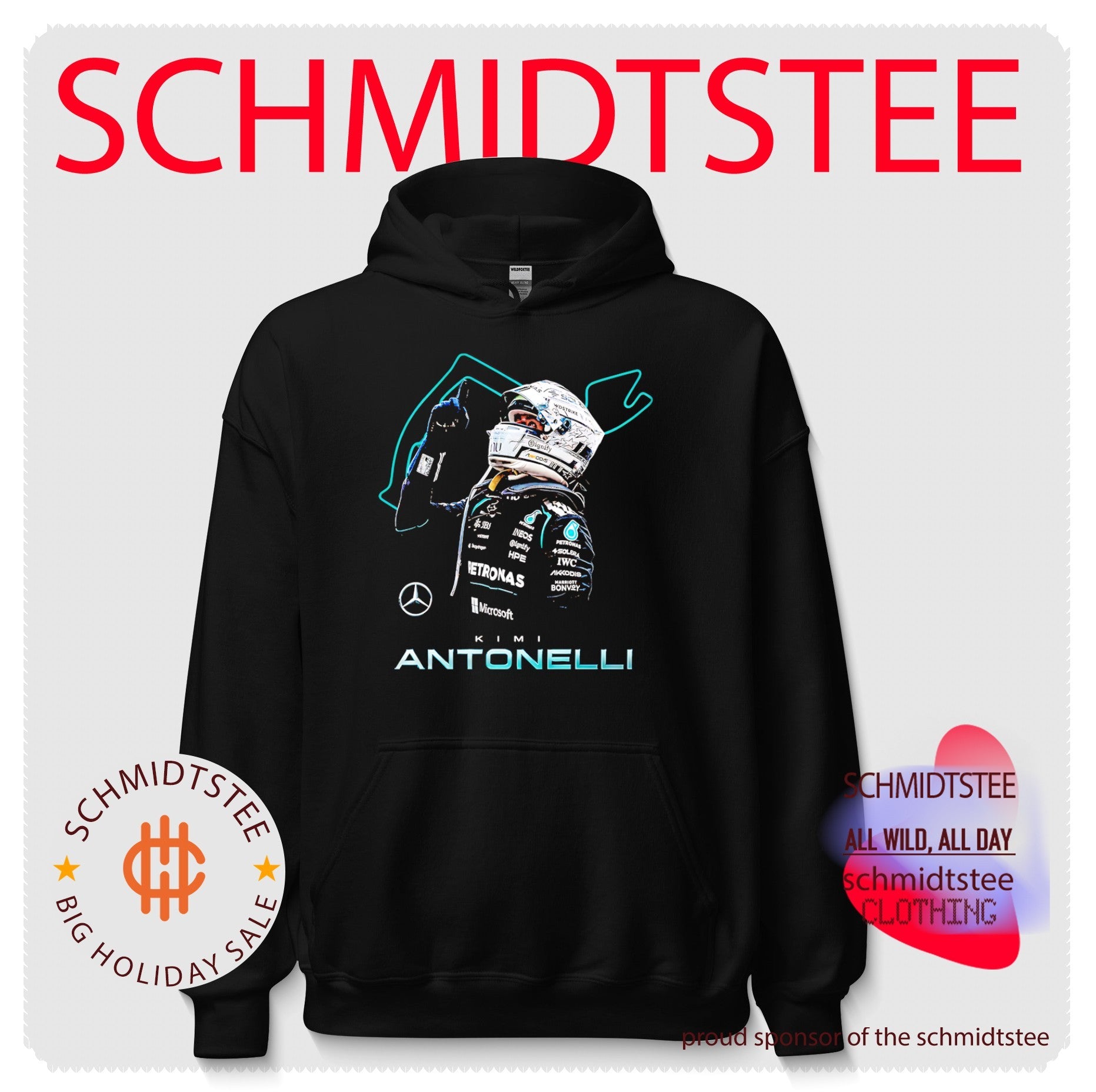 Kimi Antonelli Monaco graphic shirt