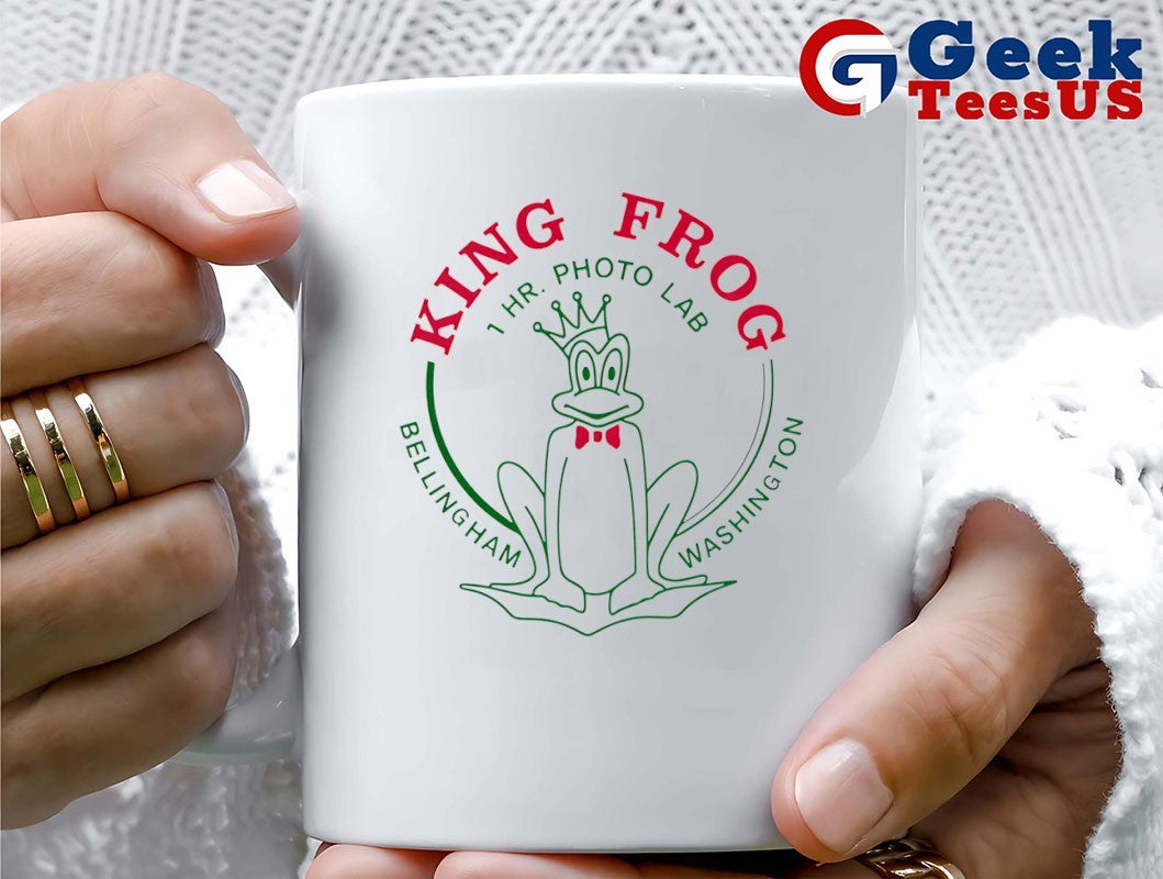 King Frog 1 Hour Photo Lab Bellingham shirt