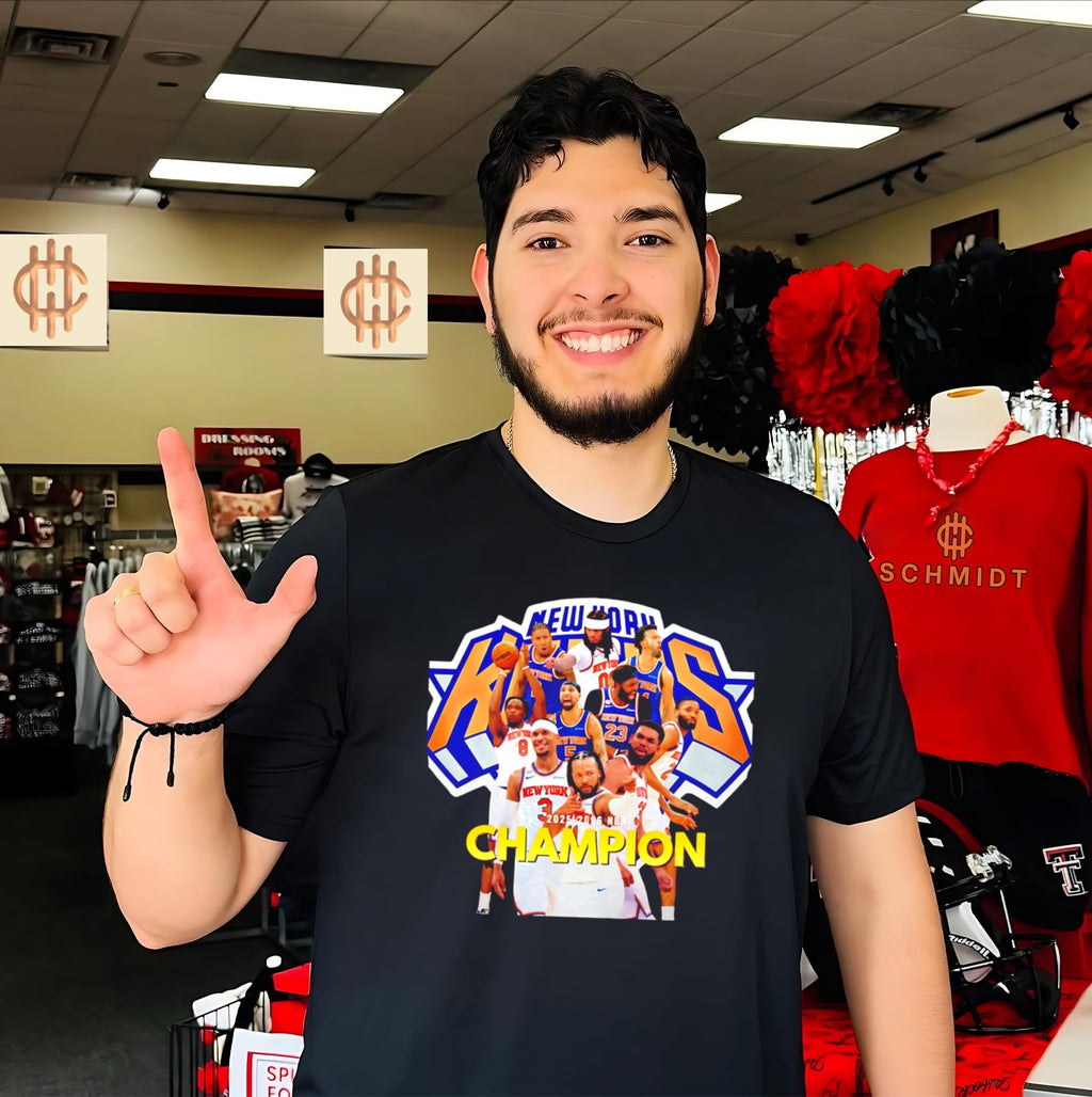 Knicks Basketball World Champion 2026 graphic shirt