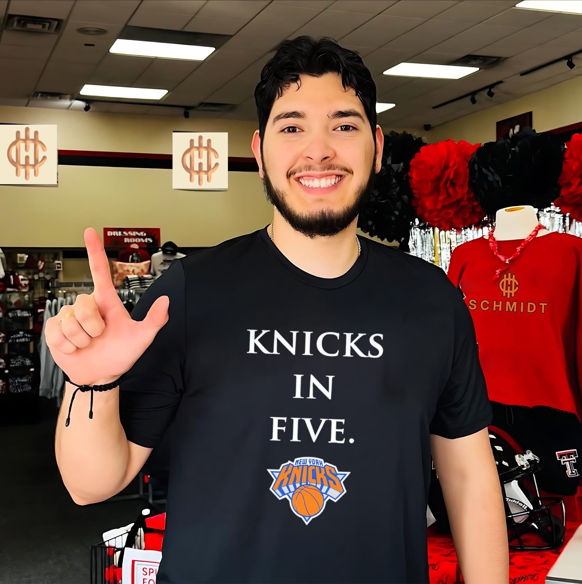 Knicks In Five logo shirt
