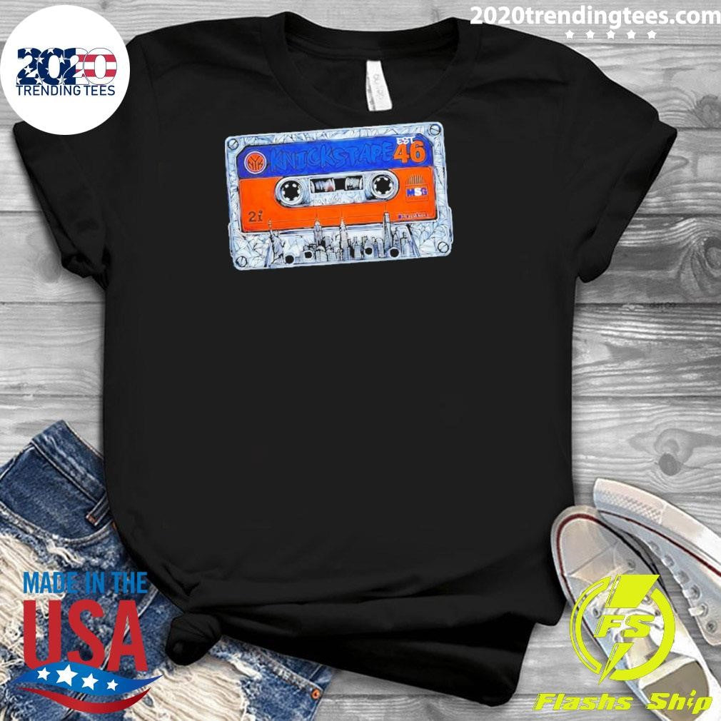 Knickstape New York Knicks Est 46 Cassette Tape Shirt