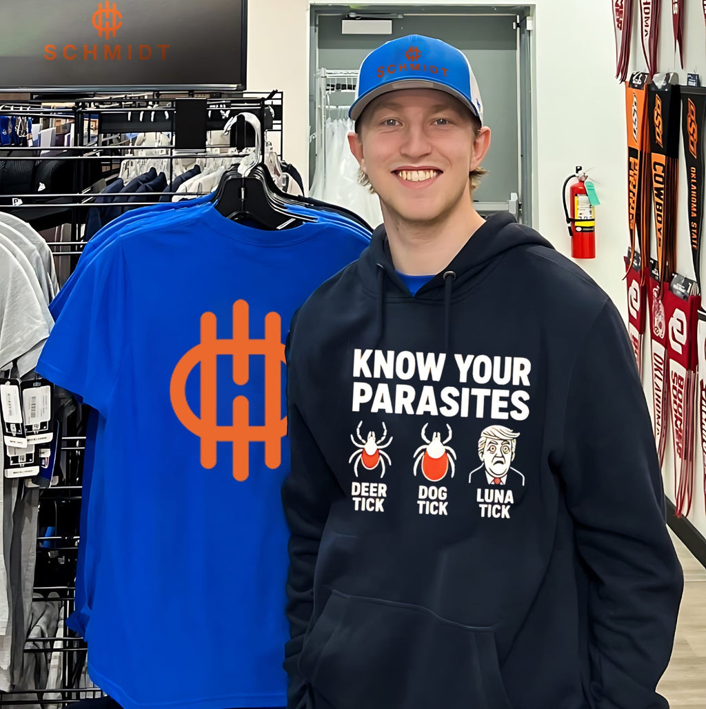 Know your parasites deer tick dog tick luna tick shirt