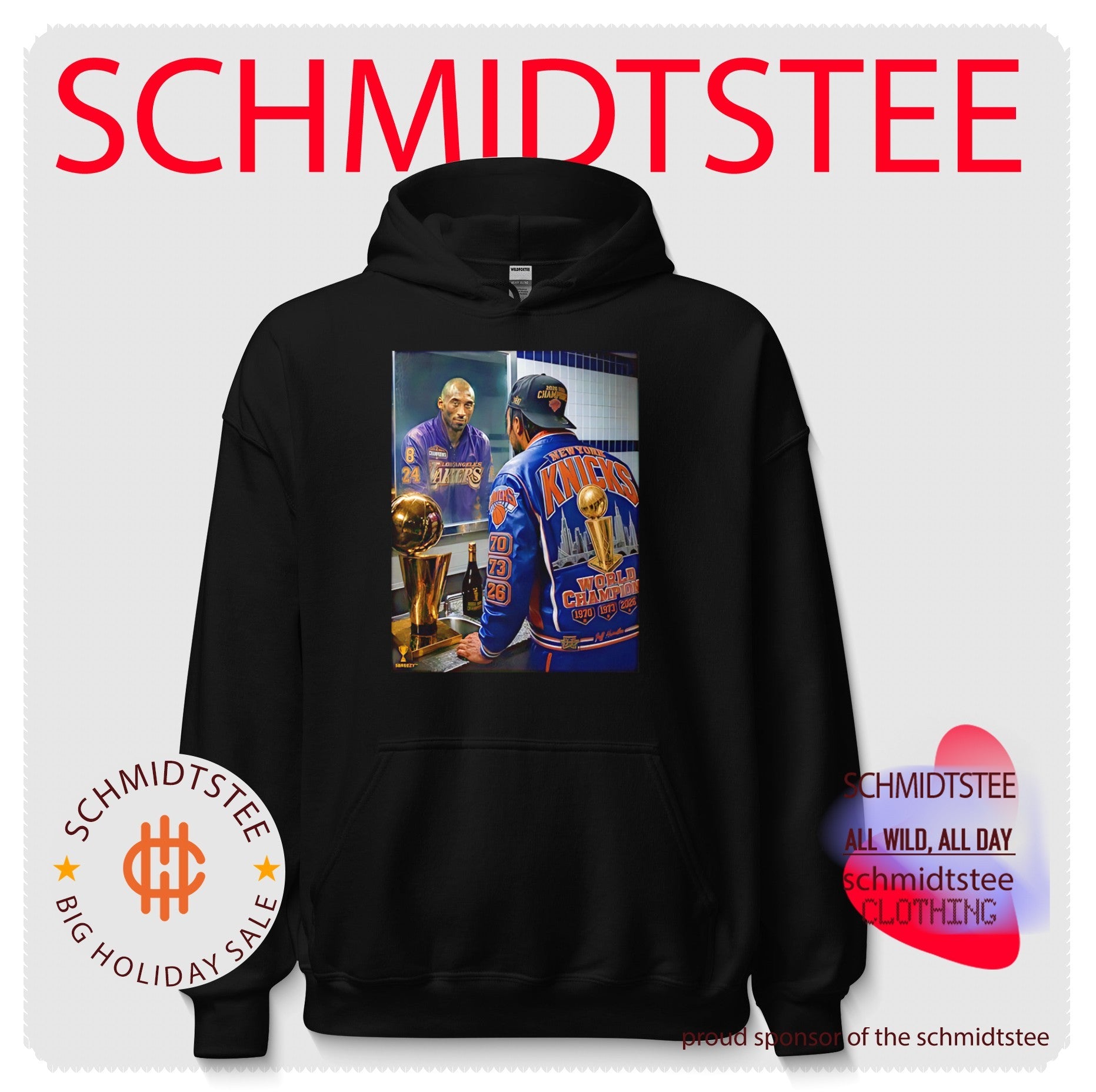 Kobe Bryant New York Knicks World Champion trophy 2026 jacket shirt