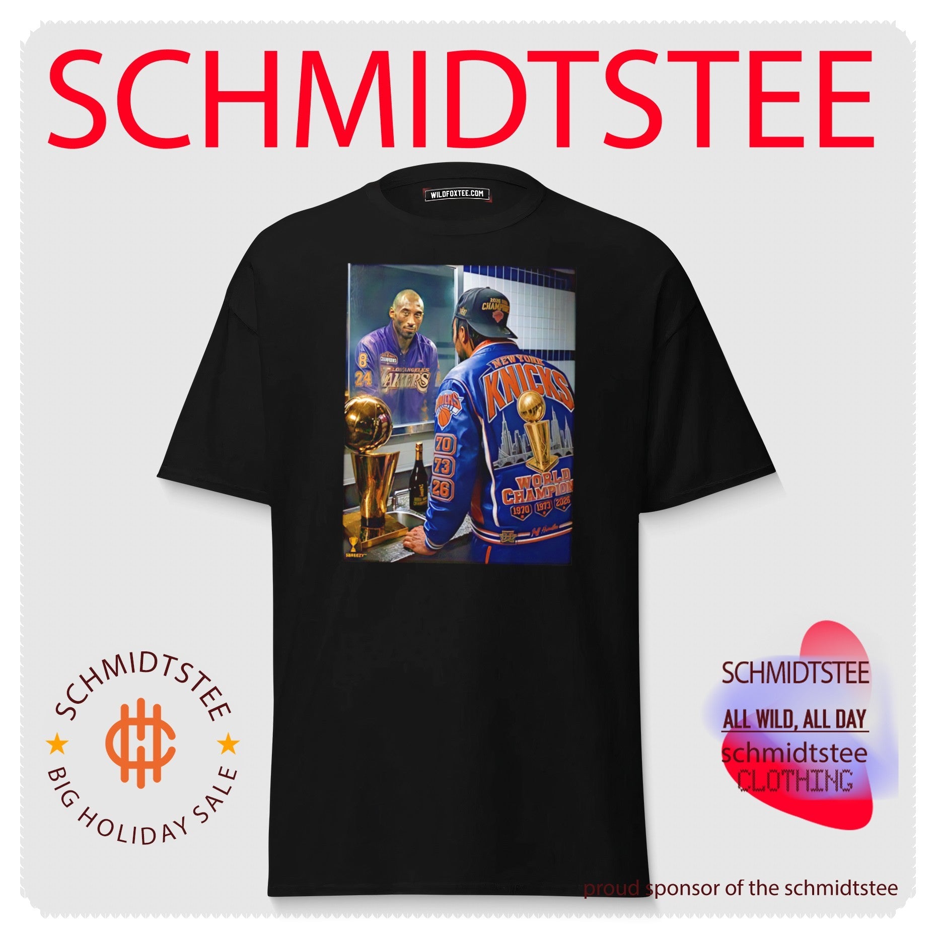 Kobe Bryant New York Knicks World Champion trophy 2026 jacket shirt