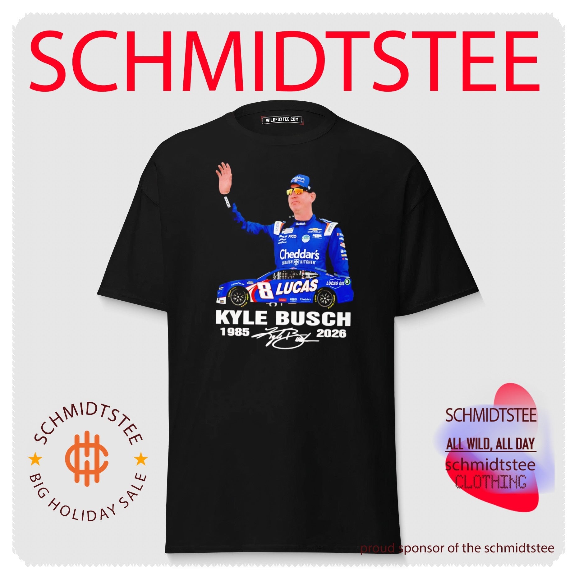 Kyle Busch 1985 2026 Signature Shirt