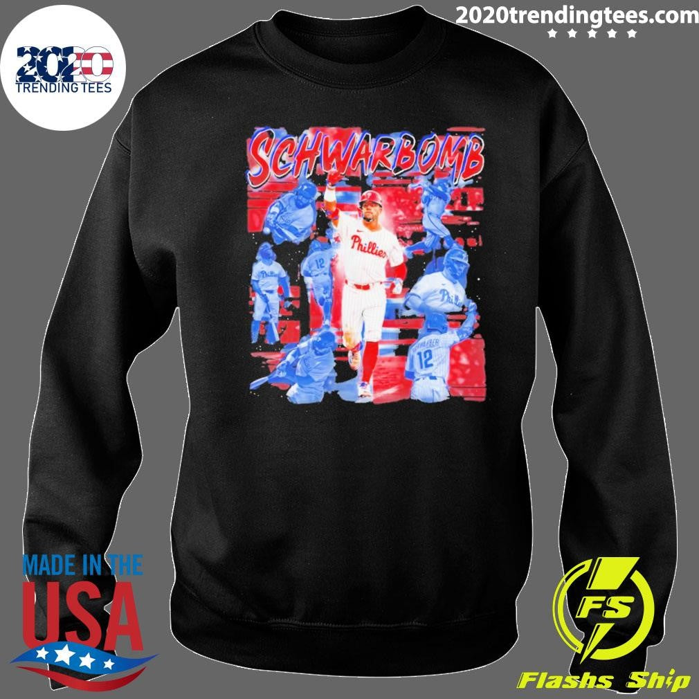 Kyle Schwarber Schwarbomb Philadelphia Phillies Mlb Baseball 2026 Shirt