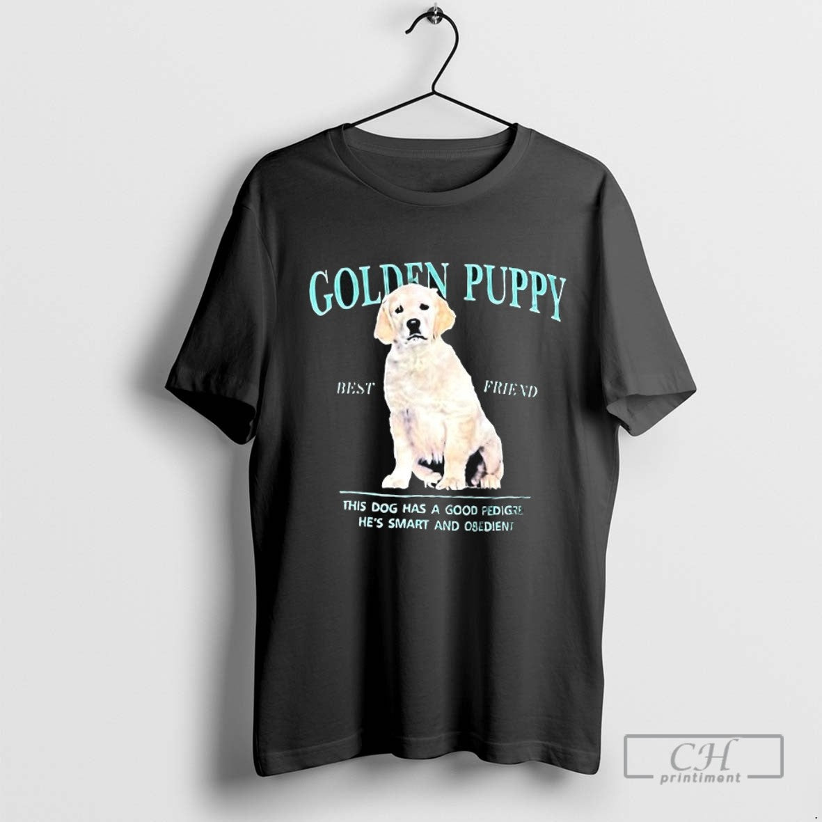 Labrador Retriever Golden Puppy This Dog Has A Good Pedigree Hes Smart And Obedient