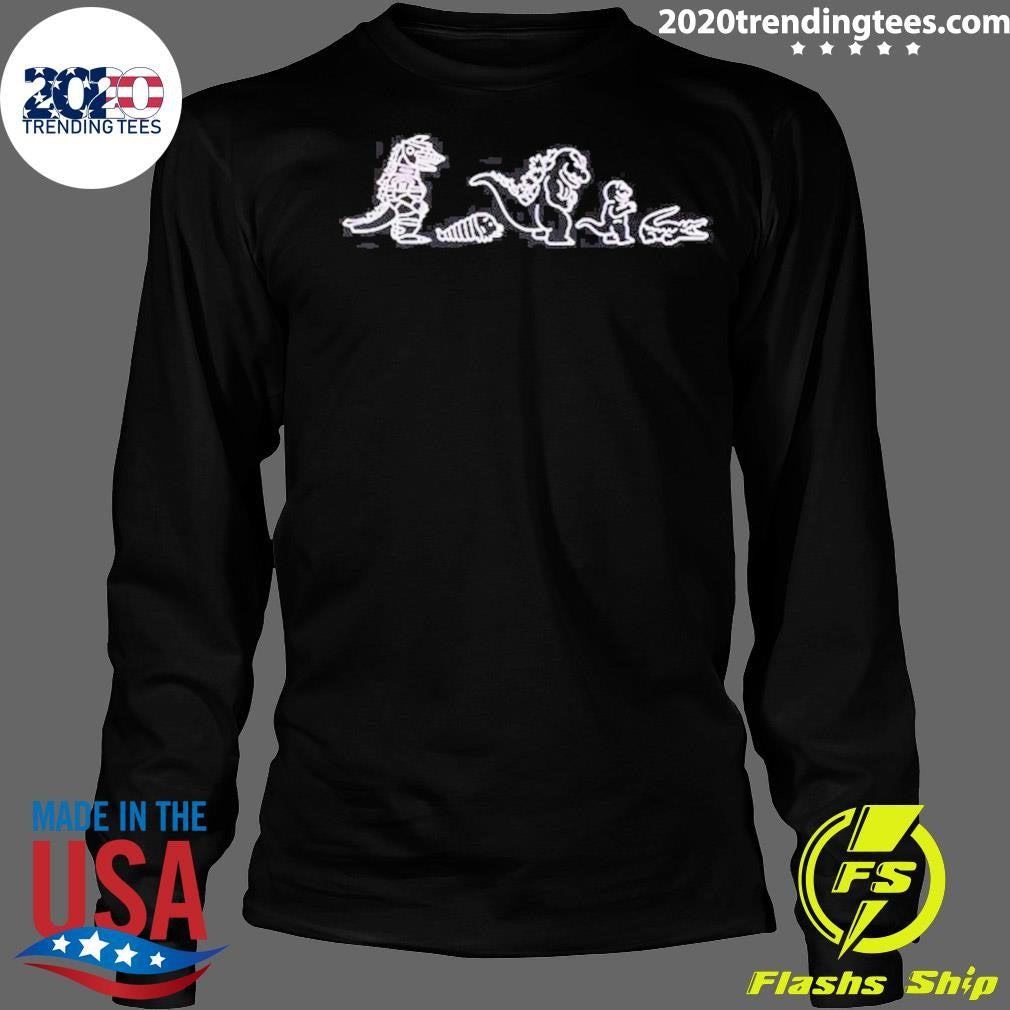 Lacoste x Godzilla Team Godzilla 2026 Tee Shirt