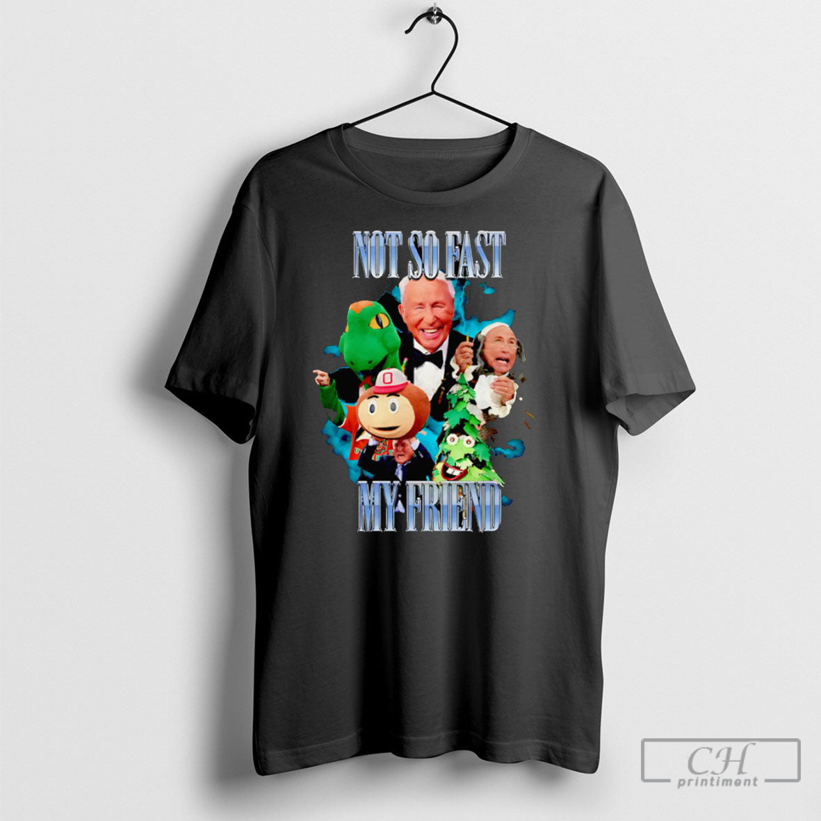 Lee Corso Not So Fast My Friend Mascot T Shirt