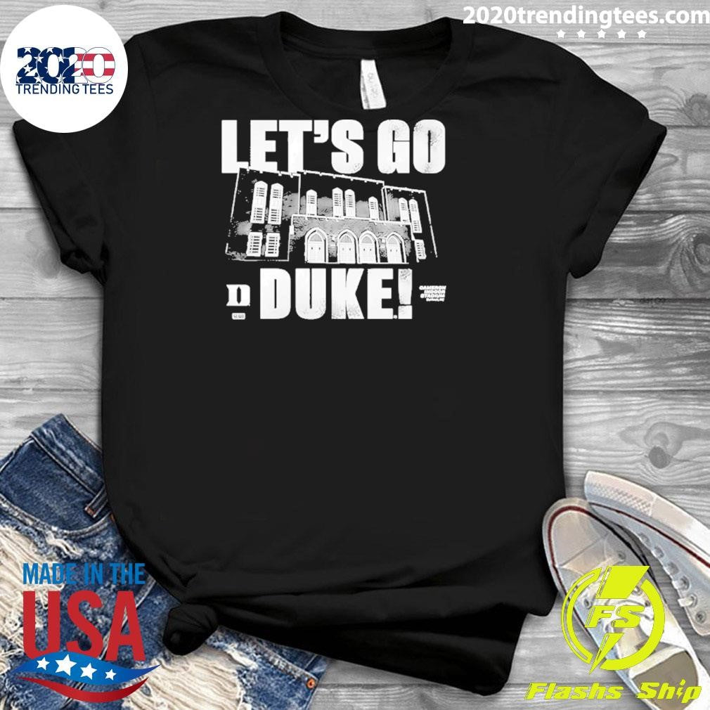 Let’s Go Duke Slam Duke Cameron Indoor Stadium Shirt