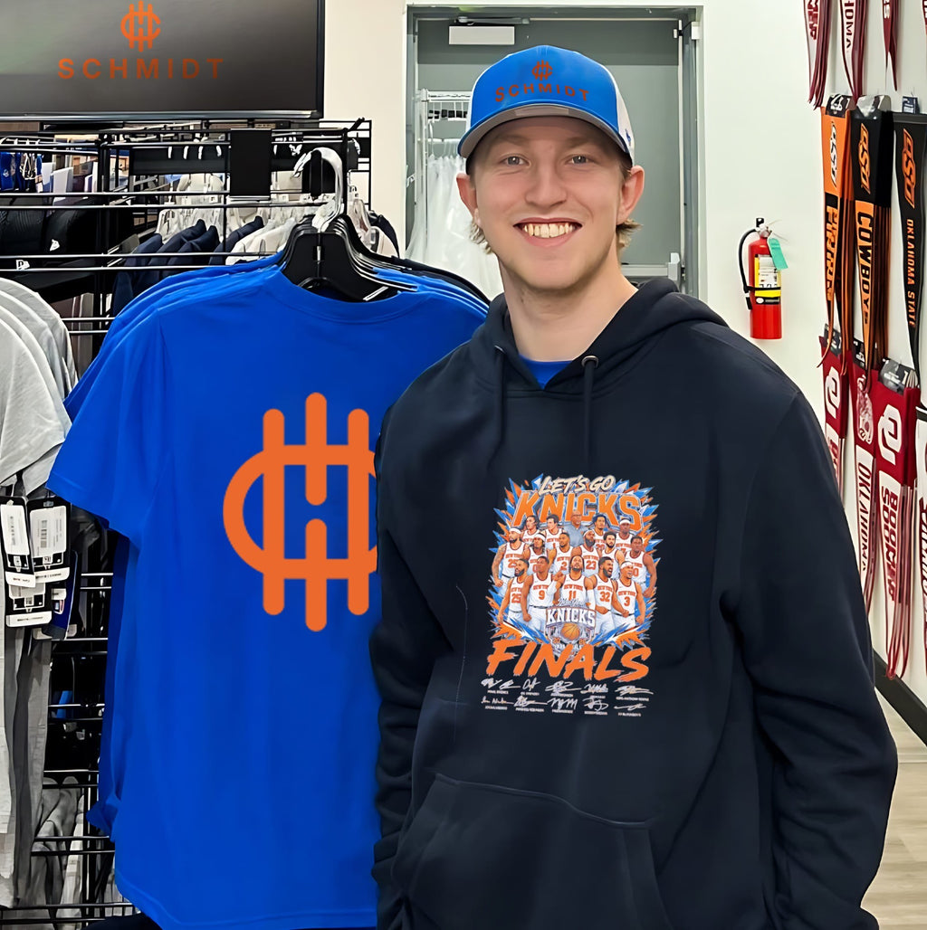 Let’s go New York Knicks Finals team photo signature shirt