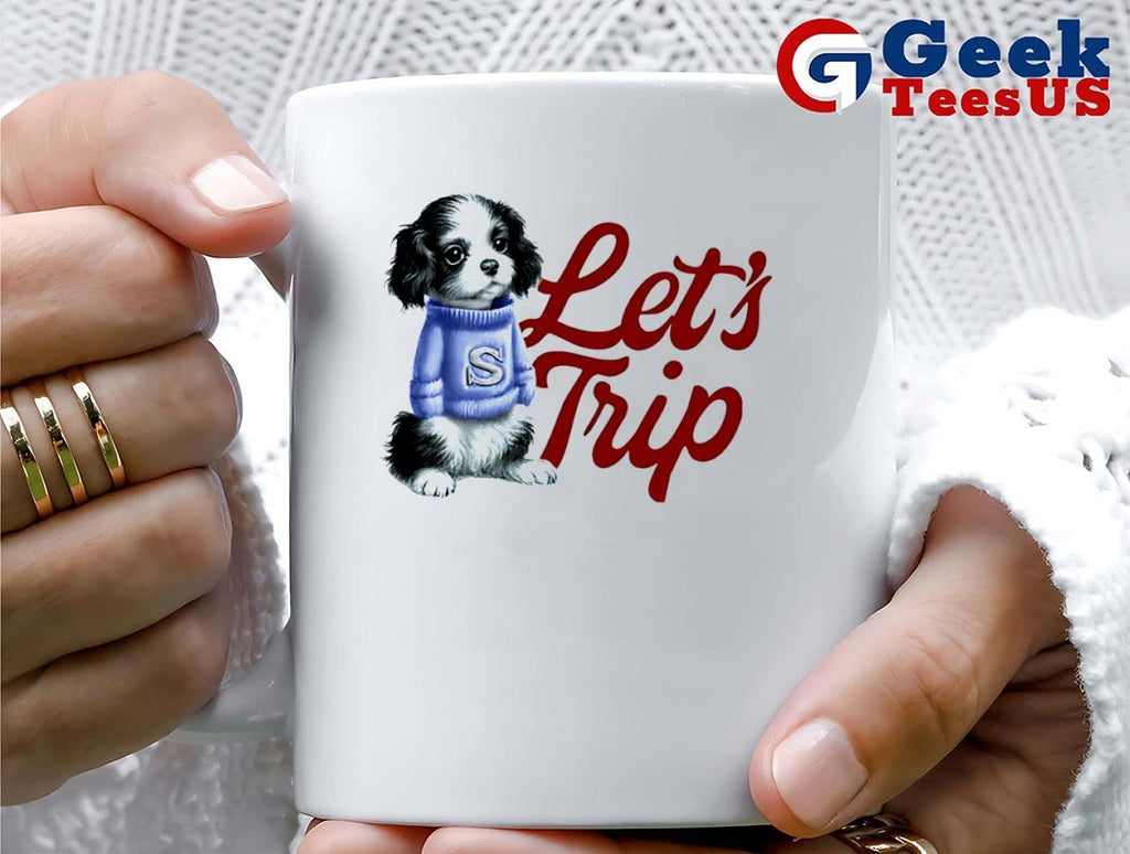 Let’s trip puppy shirt