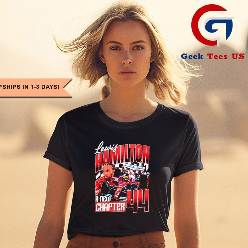 Lewis Hamilton F1 Racing A New Chapter graphic shirt