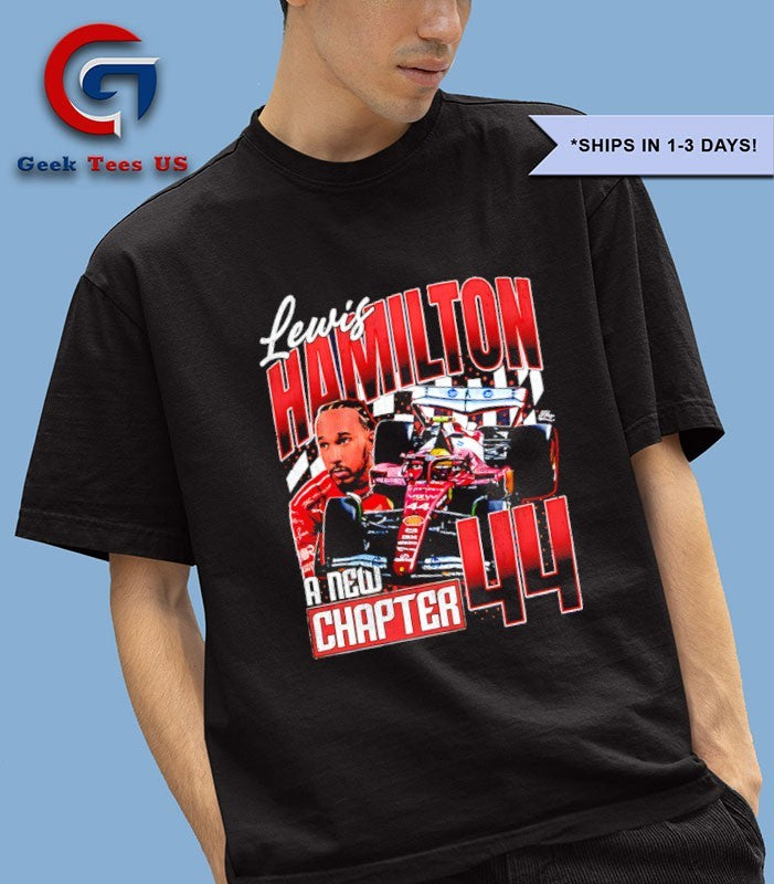 Lewis Hamilton F1 Racing A New Chapter graphic shirt