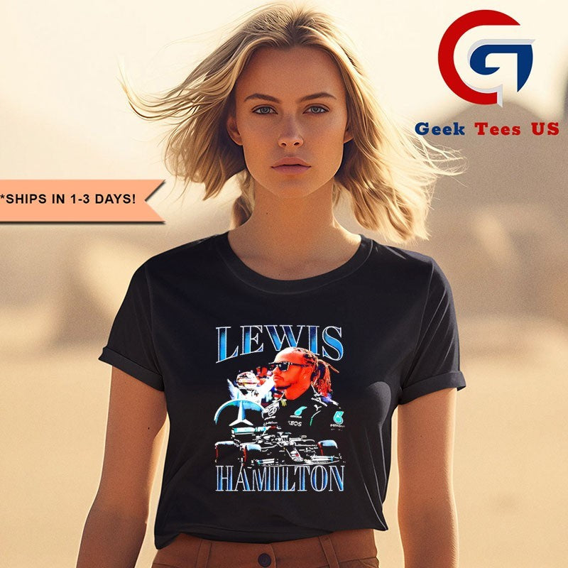 Lewis Hamilton F1 Racing graphic shirt