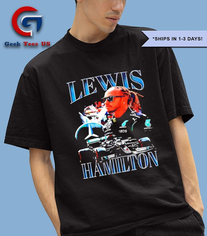 Lewis Hamilton F1 Racing graphic shirt