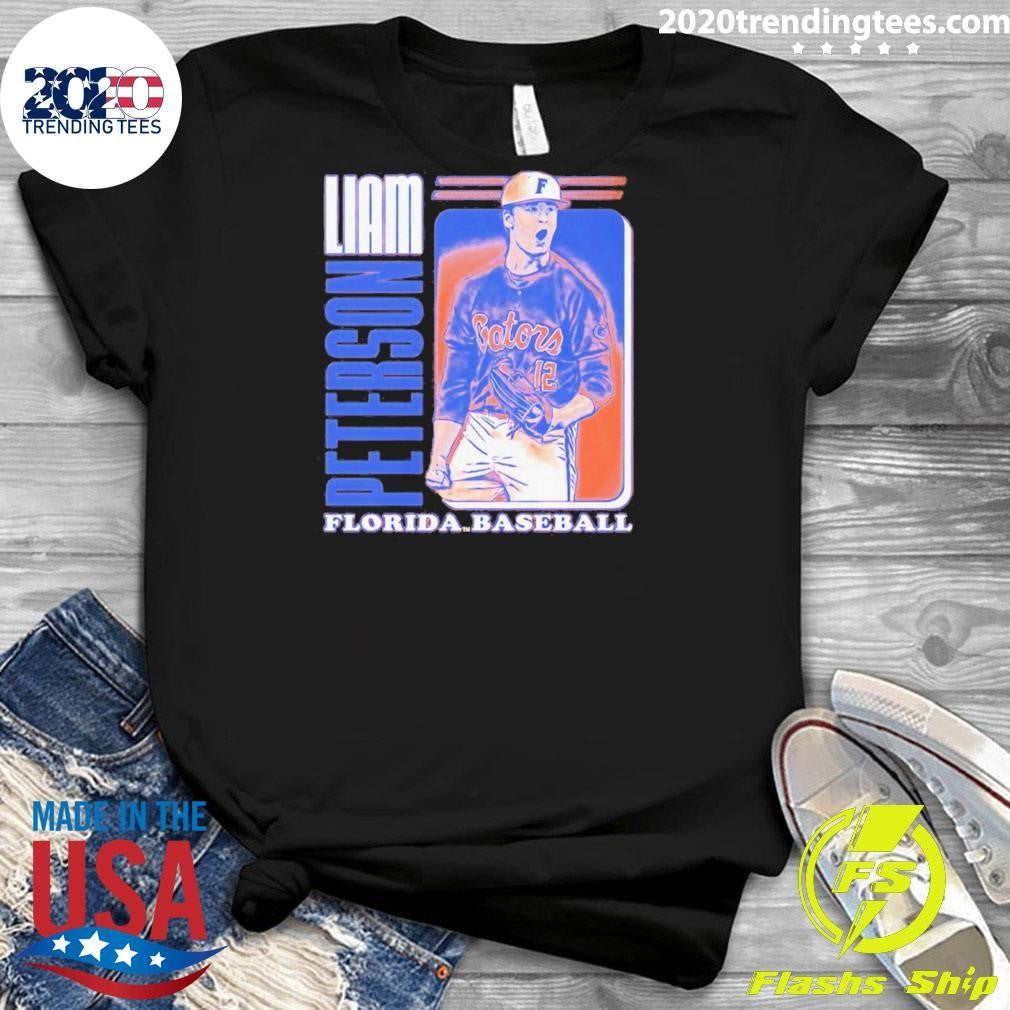 Liam Peterson Florida Gators Baseball Player Vintage Shirt