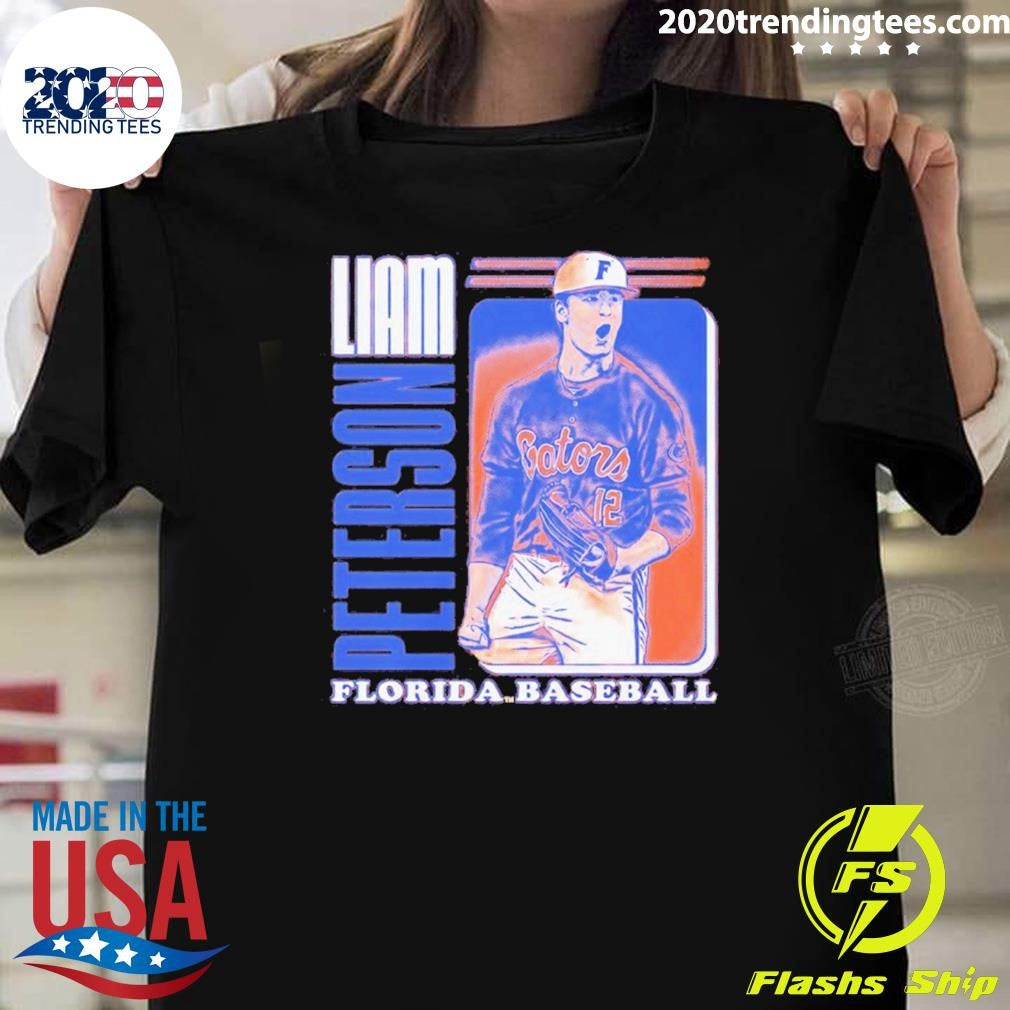 Liam Peterson Florida Gators Baseball Player Vintage Shirt
