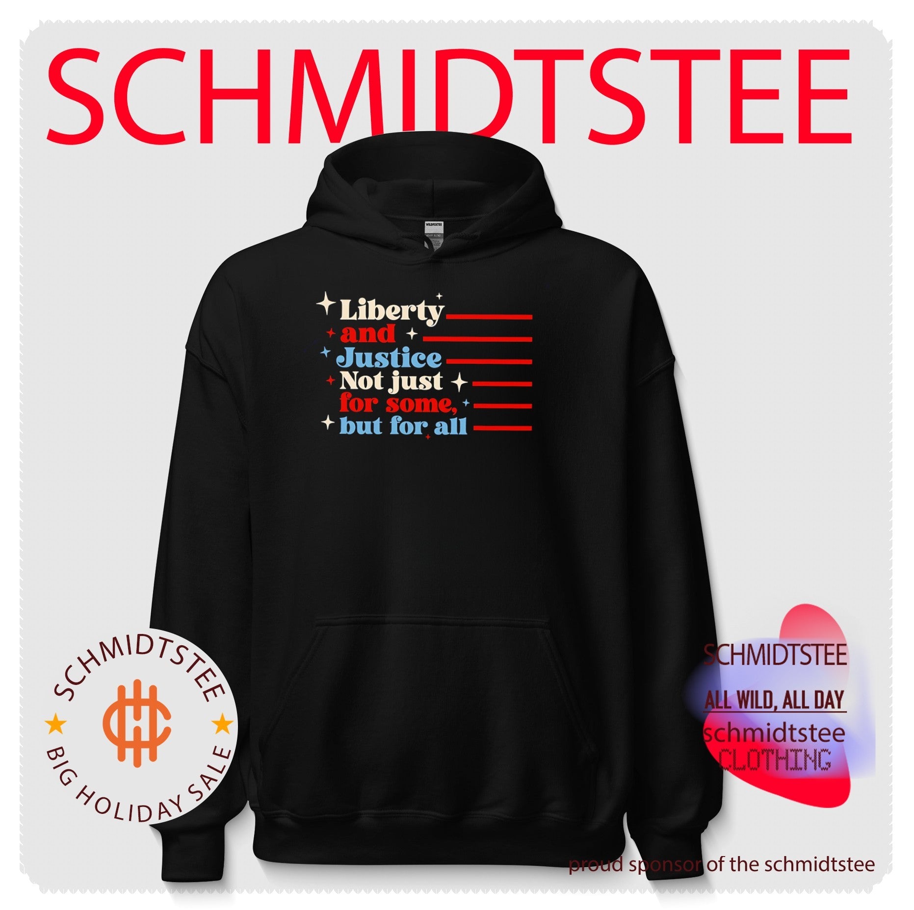 Liberty and justice not just for some but for all shirt