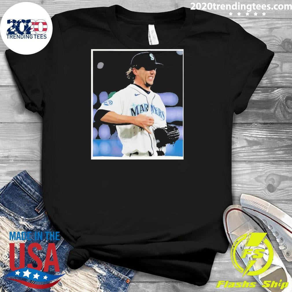 Logan Gilbert Seattle Mariners Mlb All-star Baseball Pitcher Catches Ball In 2026 Photo Shirt
