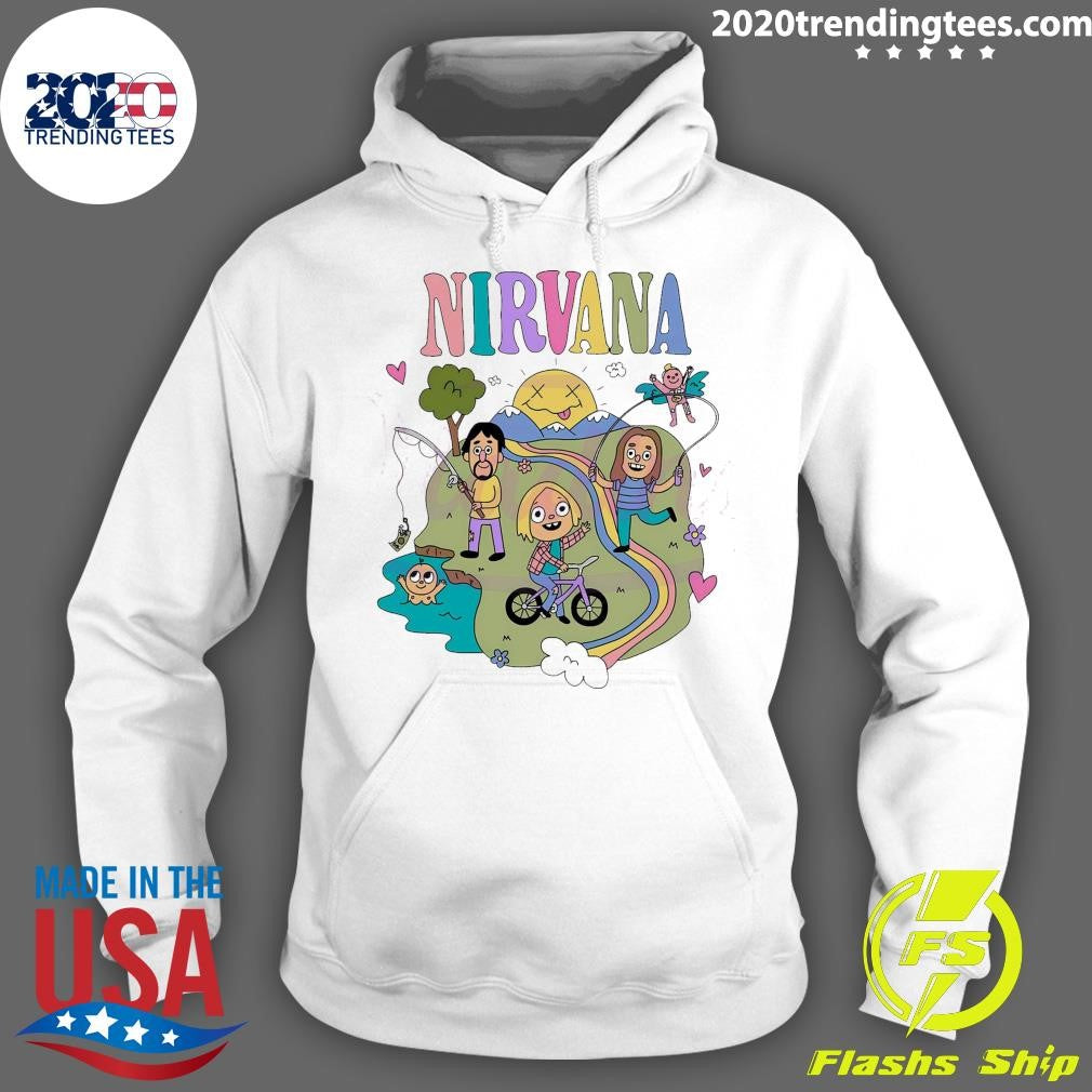 Lorful Nirvana Themed Childlike Shirt