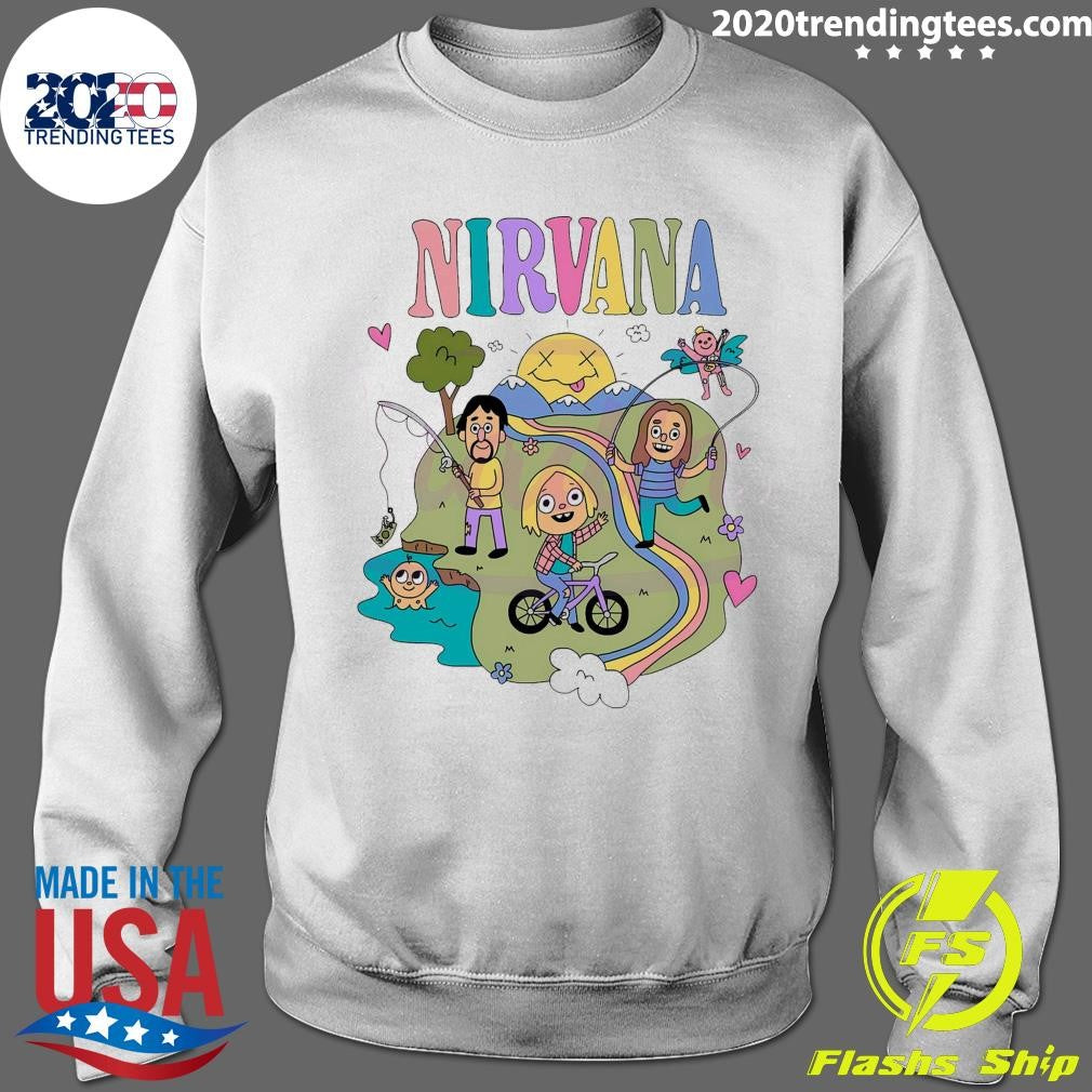 Lorful Nirvana Themed Childlike Shirt