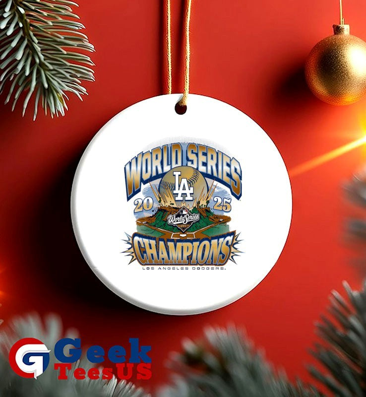 Los Angeles Dodgers 2025 World Series Champion graphic shirt
