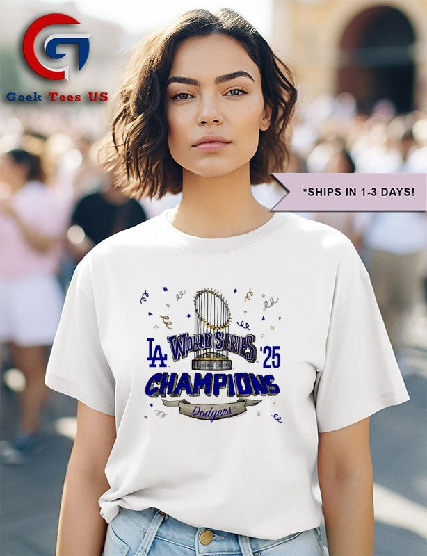 Los Angeles Dodgers 2025 World Series Champions Parade shirt