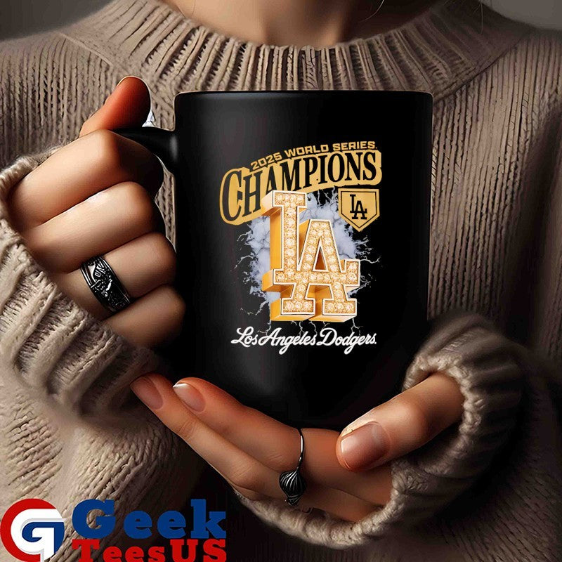 Los Angeles Dodgers 2025 World Series Champions logo T-shirt