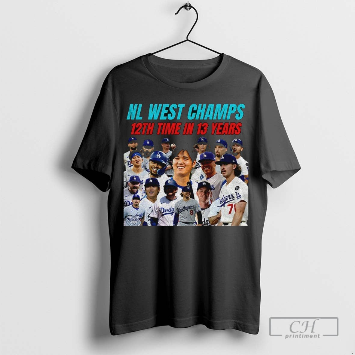 Los Angeles Dodgers Mlb Baseball 2025 Nl West Division Champs 12th Time In 13 Years