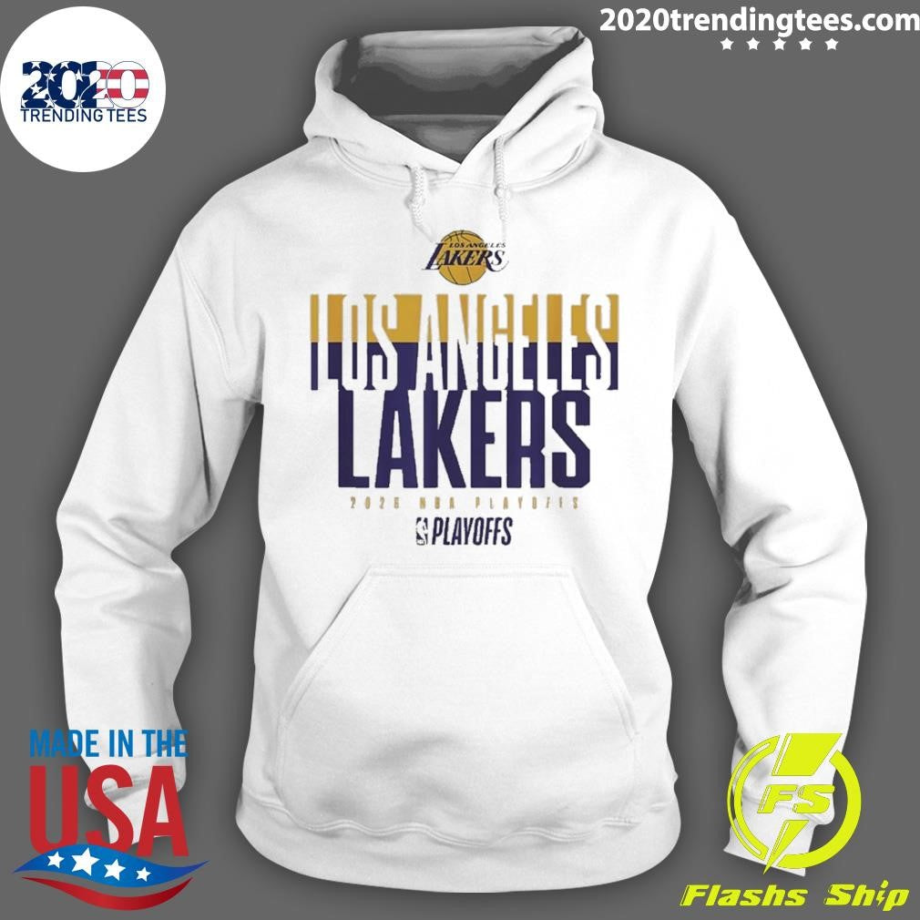 Los Angeles Lakers 2026 Nba Playoffs Stacked Up Shirt