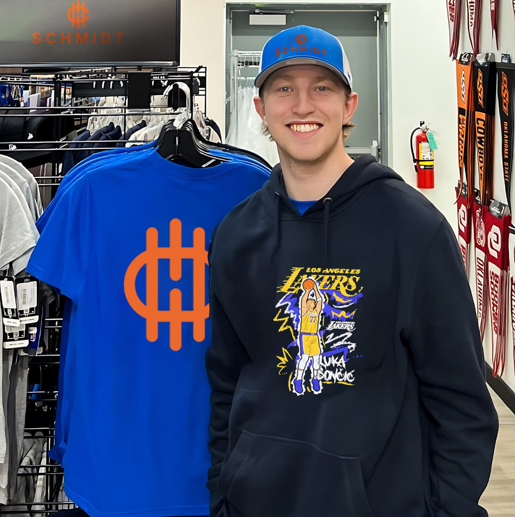 Los Angeles Lakers Luka Doncic Chalked Up graphic shirt