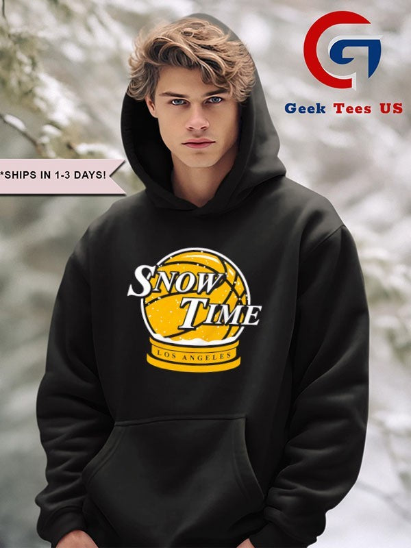 Los Angeles Lakers Snowtime snow globe shirt