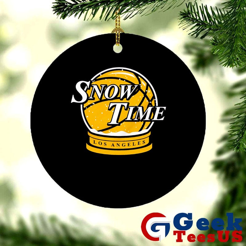 Los Angeles Lakers Snowtime snow globe shirt