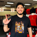 Los Angeles Lakers players stylized as Invincible shirt
