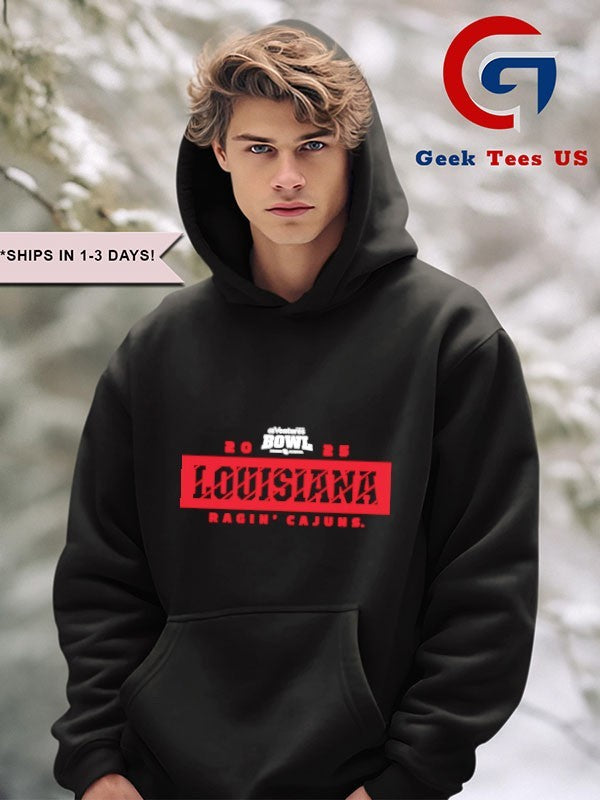Louisiana Ragin’ Cajuns 2025 68 Ventures Bowl retro shirt
